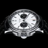 Reloj de Piloto Cronógrafo con Logotipo OEM, Movimiento Mecánico, Resistente al Agua, de Alta Calidad, Automático, Seagull ST19, Relojes de Pulsera para Hombre