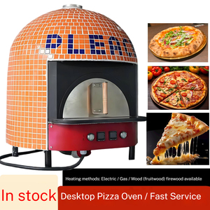 Four à <span class=keywords><strong>pizza</strong></span> napolitaine de style sicilien italien pour restaurant occidental, burgerie, pizzeria, pour la cuisson de pizzas fines - Product Image 3