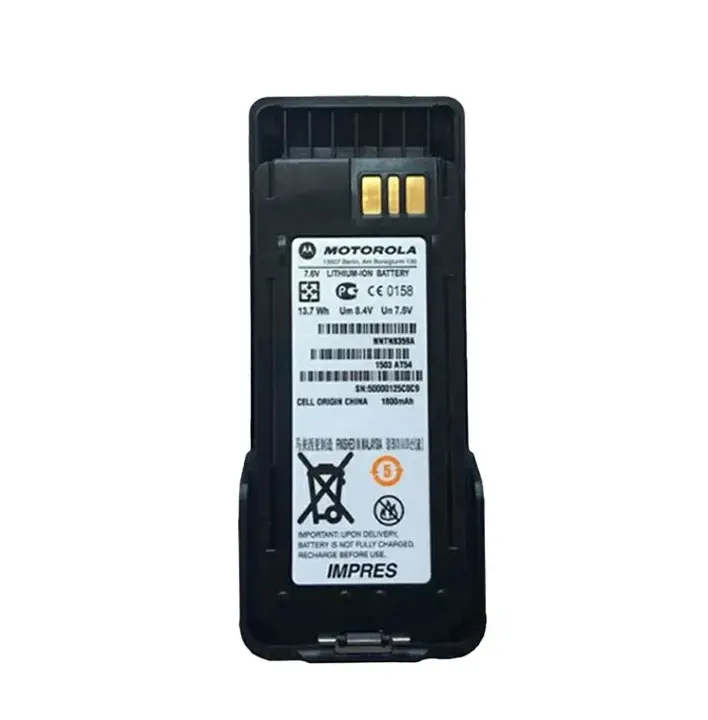 Penjualan laris Motorola OEM Battery Baterai interkom Radio isi ulang untuk DP4801ex DP4401ex XPR7550IS Radio dua arah