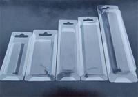 Boîte pliable multi-tailles en PVC transparent pour emballage sous blister, support en plastique pour leurres de pêche et appâts
