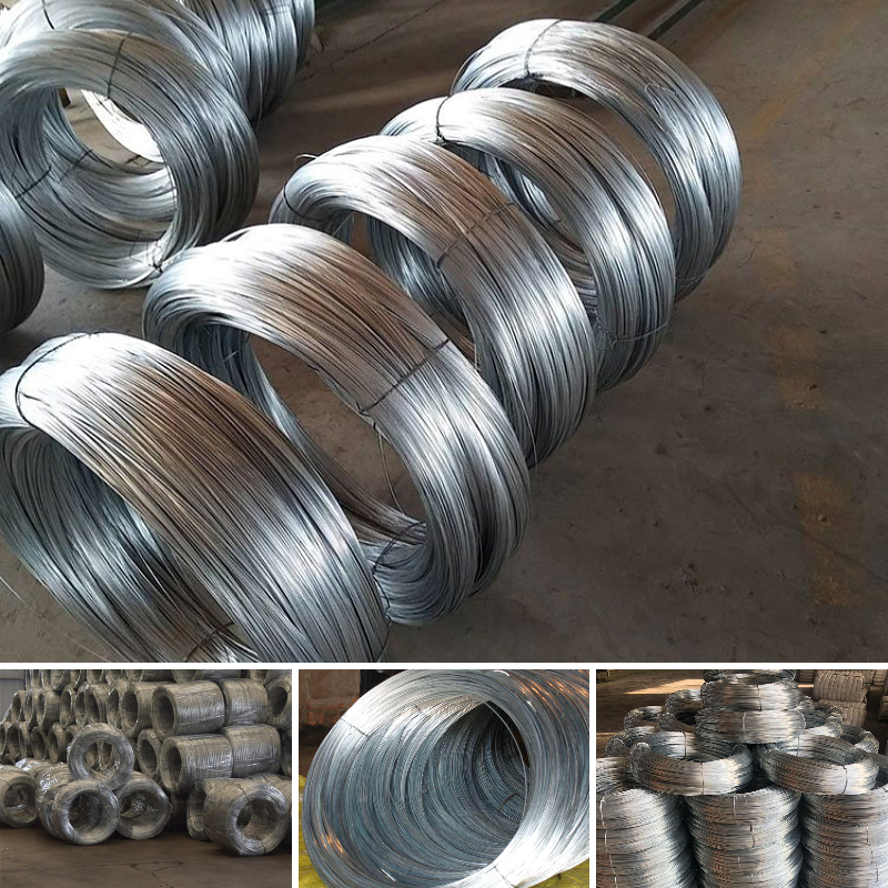 Galvanized Zinc Iron Wire Roll Price Gi Metal Binding Wire Galvanised Hot Dip Galvanized Iron Wire