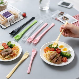 Juego de Cubiertos Desechables Personalizados para Aerolíneas y Restaurantes, Ecológicos, Ligeros, Portátiles, de Grado Alimenticio, Certificados por la UE y la FDA - Product Image 2