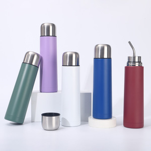Thermos <span class=keywords><strong>Emerit</strong></span> de style argentin pour Yerba Mate, en acier inoxydable à double paroi, avec filtre et paille Bombilla - Product Image 2