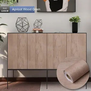 家具カバー用粘着PVC木目ビニール装飾フィルム