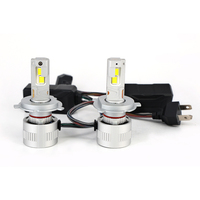 Phares LED LANSEKO H4 H13 H7 H11 9005 avec puce LED GC-7545 120W 22000LM, double tube en cuivre, PCB pour ampoules de phares LED de voiture