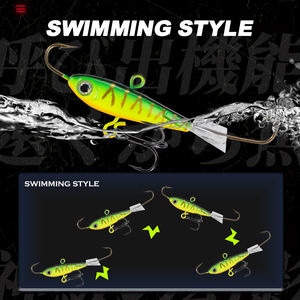 Leurre de pêche Hunthouse Winter Ice <span class=keywords><strong>Jig</strong></span> 42mm/7.8g, appât artificiel, leurre balancer pour la pêche à la carpe, au sandre, au brochet, au <span class=keywords><strong>perche</strong></span> - Product Image 3