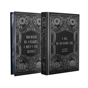 Custom Hardcover <b>Book</b> Printing Sprayed Edges Foil Stamping Embossed Cover Spine Back High Quality Novel - Product Image 1