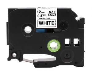 Phomemo Label Maker E1000 Pro Label Machine Tape 231 Noir sur Blanc Compatible pour <span class=keywords><strong>Brother</strong></span> P-Touch Ribbon Printer Ribbon Tapes - Product Image 1