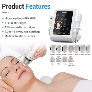 เครื่องยกกระชับใบหน้าและสลายไขมันแบบพกพา <span class=keywords><strong>HIFU</strong></span> 7D SMAS ความเข้มข้นสูง สำหรับมืออาชีพ พร้อมด้ามจับคู่ - Product Image 5