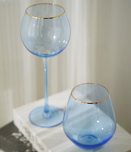 Juego <span class=keywords><strong>de</strong></span> Copas <span class=keywords><strong>de</strong></span> Cristal Azul Claro, <span class=keywords><strong>Copa</strong></span> <span class=keywords><strong>de</strong></span> <span class=keywords><strong>Vino</strong></span> <span class=keywords><strong>Rosa</strong></span> para Boda, <span class=keywords><strong>Copa</strong></span> <span class=keywords><strong>de</strong></span> Champán - Product Image 3