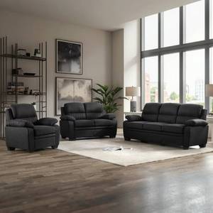 Sofá modular de tela de lino para el hogar, diseño 321, convertible, capitoné, para sala de estar, de espuma, tamaño normal, para apartamento. - Product Image 4