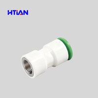 Raccord femelle PPR à filetage rapide, raccord de tuyauterie en laiton fileté ISO15874 CE pour connexion de purificateur d'eau