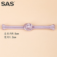 Boutons nœud grenouille traditionnels chinois SAS en tissu écologique pour la couture de vêtements, Cheongsam, costumes Tang et foulards