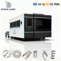 Máquina de Corte Láser de Fibra Digital con Refrigeración por Agua, Operación Automática CNC, Compatible con DWG/DXF, Cubierta Completa para Láminas Metálicas