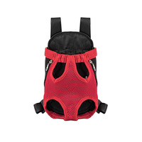 Sac de transport pour animaux de compagnie 2026, modèle populaire, personnalisé en usine, avec poches avant en maille pour chiens et chats, sac de poitrion pour animaux de compagnie avec ouverture pour les pattes, idéal pour les voyages