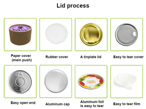 Emballage en gros de tubes cylindriques en carton recyclable de qualité alimentaire pour café en vrac, thé, biscuits et sel, en papier kraft - Product Image 4