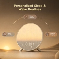 Lámpara de Noche Inteligente HiFiD W33APP con Simulación de Amanecer, Luz para el Ritmo Circadiano |   Máquina de Ruido Blanco con Control por Aplicación