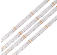 Lampu LED ZigZag RGB RGBIC DC5V DC12V Bentuk S 60/120 LED Addressable WS2811 WS2812 2815 S Strip Light untuk Papan Reklame