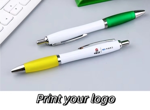 Custom <b>Pen</b> Colorful Plastic <b>Ballpoint</b> <b>Pen</b> Black Ink Lightweight <b>Pens</b> with Company Name Printed for Office School Hotel - Product Image 4