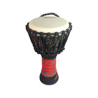 New Yongxin Colorful Africa Djembe Hand Percussion Synthetic Skin Heads ABS Chamber Model FZG106*S 25*25*50cm Custom Logo Option