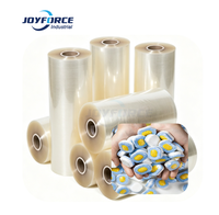 Film Kapsul Cetak Larut Air PVA (Polyvinyl Alcohol) Joyforce Soft, Pelarutan Multi-Suhu, Ukuran Kustom, Logo OEM