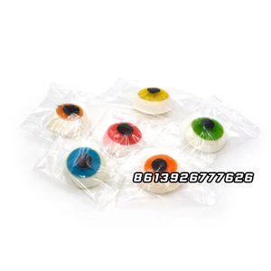 Gomitas de Ojos Comestibles de Halloween, Dulces y Frutales, en Bolsa, Personalizadas al por Mayor - Product Image 3