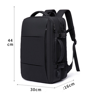 Sac à dos pour ordinateur portable pour homme personnalisé Grande capacité extensible Imperméable Voyage Affaires Mochila Sacs à dos - Product Image 3