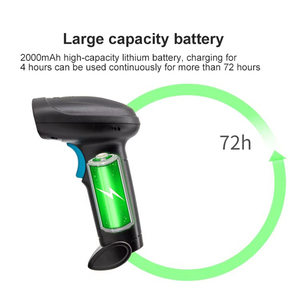 Nhà Máy Cung Cấp Giá Rẻ Giá Pin Lớn Có Dây Mã <span class=keywords><strong>QR</strong></span> Mã Vạch Đầu Đọc Hot Bán Không Dây 2D Máy Quét Cho Hàng Hóa Và Thanh Toán - Product Image 3