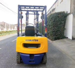 Carretilla elevadora diésel usada Komatsu FD15 original de Japón de 1,5 toneladas a precio barato, carretilla elevadora de segunda mano Mini 4x4 con ruedas motrices - Product Image 5