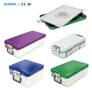 Contenitore per Sterilizzazione SHINVA per Strumenti Chirurgici, Vassoio per Sterilizzazione in Autoclave, Scatole per Sterilizzazione Medica - Product Image 1
