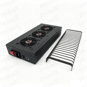110V 220V Desktop Click Farm 20-Port USB <b>HUB</b> Multiple Mobile Phone Splitter Compatible Management Software 20 USB <b>HUB</b> Chassis - Product Image 5