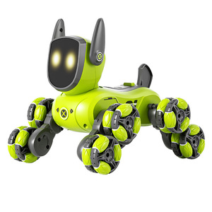 Nuevo Robot Perro RC ROLIN Q200 Escala 1:14 de Plástico ABS con Ocho Ruedas, Inducción por Gestos, Multifunción, Juguete Acrobático - Product Image 1