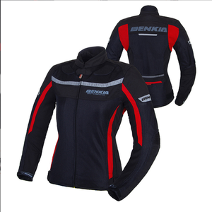 Chaqueta de Motociclismo para Hombre y Mujer, Ventilada y Transpirable, Equipo Anticaídas para Carreras y Aventuras - Product Image 1