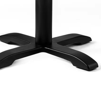 Base de mesa de hierro fundido tradicional AAG para comedor, restaurante, sala de estar, hogar, oficina, Hotel, cocina, uso para dormitorio al aire libre, Parque
