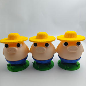 กระปุกออมสินหมูน้อยน่ารัก พิมพ์ 3 มิติ ของเล่นและของตกแต่งบ้านสำหรับเด็ก - Product Image 3