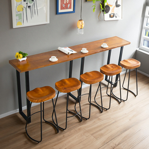 Tùy Chỉnh Cao Thương Mại Kết Hợp Ghế Cho Nhà Sử Dụng Phong Cách Hiện Đại Rắn Gỗ Thanh Bảng Thiết Kế Dài Hẹp Tường Ban Công Thanh - Product Image 5