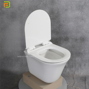 Big Fortune Inodoro Flotante <span class=keywords><strong>Wc</strong></span> Suspendre Cuvette de Toilette Murale Commode Toilette Murale en Céramique Toilette Murale pour Hôtel - Product Image 5