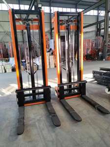 Ручные подъемники для поддонов, 1 тонна, 2 тонны, 2,5 тонны, 3 тонны, ручной гидравлический штабелер с регулируемыми вилками, алюминиевый ручной штабелер - Product Image 5