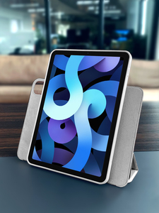 Aurora 4 từ trường hợp có thể tháo rời với Clasp trifold da rõ ràng trường hợp đối với <span class=keywords><strong>Apple</strong></span> <span class=keywords><strong>iPad</strong></span> air4 air5 - Product Image 4
