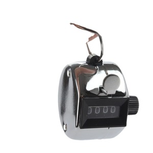 Compteur manuel en métal, affichage à 4 chiffres, outil de comptage mécanique pour enfants, jouet éducatif en mathématiques, unisexe, âge 3-6 ans - Product Image 5