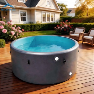 Piscina Inflable de Agua Fría y Caliente - PVC de Alta Densidad con Tecnología Drop-Stitch, Diseño Plegable, Para Todas las Estaciones, Ideal para Patio o Jardín - Product Image 1