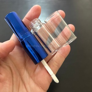 Tube de rouge à lèvres rose double embout ISMAN, stick correcteur 2-en-1, emballage baume à lèvres, conteneur vide en plastique pour brillant à lèvres 4ml 10ml - Product Image 6