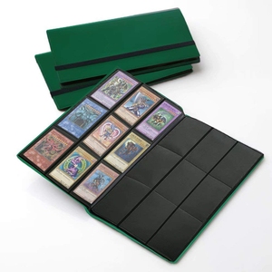 Carpeta de tarjetas de álbum de colección de tarjetas coleccionables de cuero Pu con cremallera de 4 bolsillos para Álbum de tarjetas Yugioh Poke Mon Toploader - Product Image 4