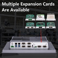 Panneau d'écran tactile industriel 13.3 pouces IP65 PC capacitif/résistance tablette intégrée/montage mural/ordinateur de bureau/VESA sans ventilateur O