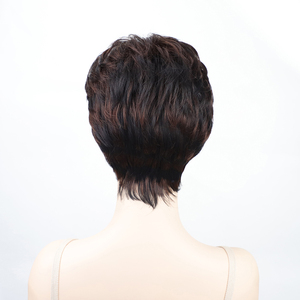 <span class=keywords><strong>Peluca</strong></span> de moda para mujer, estilo <span class=keywords><strong>abuela</strong></span>, color gris, sin pegamento, para cosplay, venta al por mayor de fábrica, estilo europeo y americano - Product Image 5