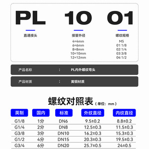 ข้อต่อทองเหลือง Joko Widodo ขนาด 1/2 3/4 6 เกลียว สำหรับท่อน้ำ ข้อต่อเกลียวใน-นอก - Product Image 4