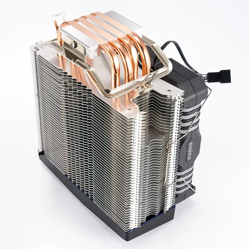 OEM ที่กำหนดเองพีซีตู้กรณีหอ120มิลลิเมตรพัดลมซีพียูระบายความร้อนต้นแบบ RGB ระบายความร้อนกลิ่นอายซิงค์สำหรับ MSI AMD และ Intel