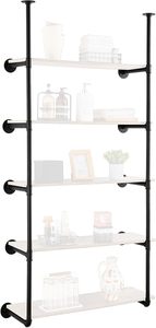 Ripiano per tubi in ghisa resistente industriale <span class=keywords><strong>da</strong></span> 11,8 pollici a 5 pollici supporto per supporto a <span class=keywords><strong>parete</strong></span> supporto per supporto per soggiorno - Product Image 6