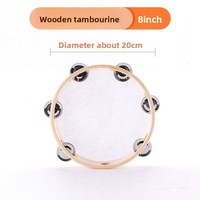 Kids Tambourine Xinjiang Dance Props Kindergarten Teacher Hand Drum Bell Orff Professional Percussion Instruments