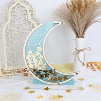Nouveaux modèles Cadeaux de l'Aïd Calendrier du compte à rebours du Ramadan Croissant Ramadan Dropbox Compte à rebours jusqu'à l'Aïd Pot autoportant